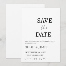 Reserve A Data Ensaio de Jantar de Casamento Branco com Roteiro M