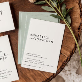 Reserve A Data Escrito preto moderno creme mínimo contemporâneo