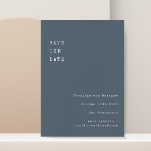 Reserve A Data Escritor de Letra Minimalista Font Wedding Dark Bl