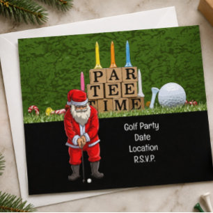 Reserve A Data Esquadra de Natal Santa Claus do Golf Par
