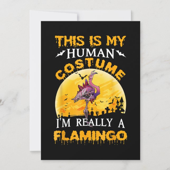 Reserve A Data Esta É A Minha Figurinha Humana De Flamingo Hallow (Frente)
