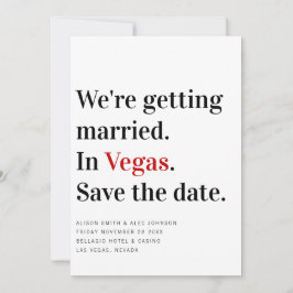 Reserve A Data Estamos nos Casando Casamento em Las Vegas Salve a