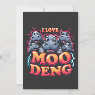 Reserve A Data Eu Amo Moo Deng Baby Hippo Amantes