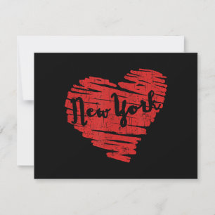 Reserve A Data Eu Amo Nova York Coração NY