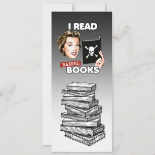 Reserve A Data Eu Leio Marcador de Livros Proibidos