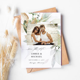 Reserve A Data Eucalyptus Glow Foto para salvar data 3