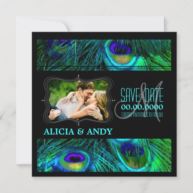 Reserve A Data Eventos de pavão/dia PixDezines+fundo (Frente)