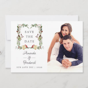 Reserve A Data Evergreen - Casamento de Natal no Bosque Invernal