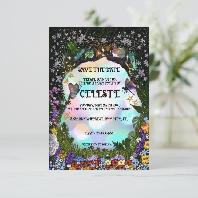 Reserve A Data Fairy Whimsical Forest of Magic (Em pé/Frente)