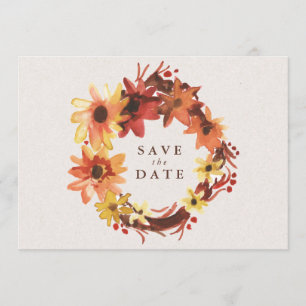 Reserve A Data Fall /Autumn Flowers Salvem a Data