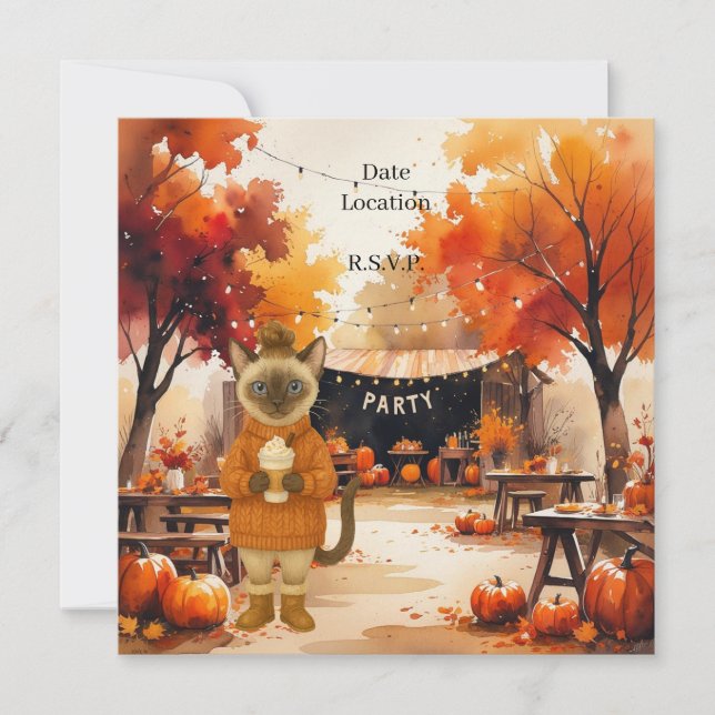 Reserve A Data Fall Flannel & Fizz - Festa de Amizade (Frente)