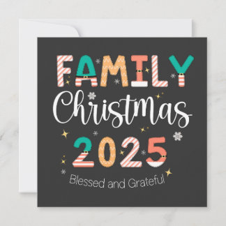 Reserve A Data Family Christmas 2025 Blessed and Grateful 