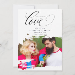 Reserve A Data Fancy Brushstroke Photo Sophisticated Wedding