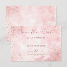 Faux Dourado Brilho e Casamento Moderno Rosa