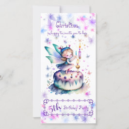 Reserve A Data Feliz aniversário Fada 01