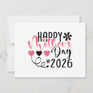 Reserve A Data Feliz Dia das Mães 2026 para Mulheres Mãe Avó Mãe