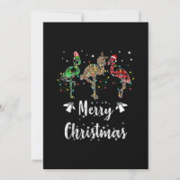 Feliz Natal Leopard Red Green Xadrez Flamingo