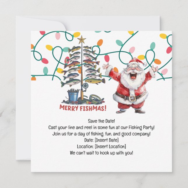 Reserve A Data Férias de Natal com Papai Noel (Frente)