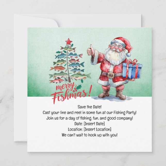 Reserve A Data Férias de Natal com Papai Noel (Frente)