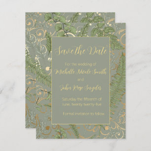 Reserve A Data Fern Floral Pattern