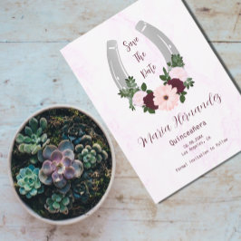 Reserve A Data Ferradura Floral Ocidental Quinceanera