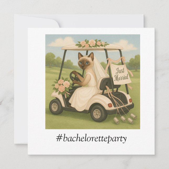 Reserve A Data Festa de DESPEDIDA DE SOLTEIRA de golfe para amant (Frente)