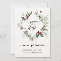 Festa de Natal e Casamento de Tons Suaves de Inver