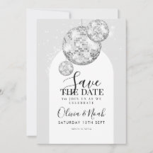 Festa de Noivado com Bola de Discoteca 