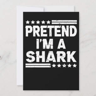 Reserve A Data Fingir Presentes De Vintagem De Tubarão