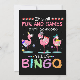 Reserve A Data Flamingo  Bingo Funny