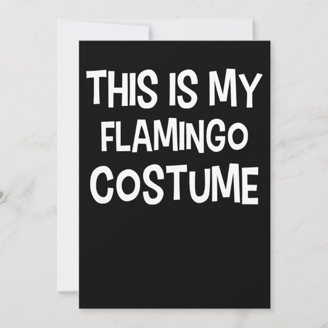 Reserve A Data Flamingo | Esta É A Minha Figurança Flamingo (Frente)