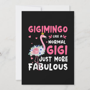 Reserve A Data Flamingo Gigimingo Como Uma Nana Normal Dói Engra