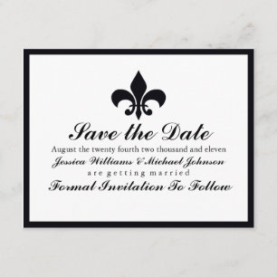 Reserve A Data Fleur de Lis Salve a Data