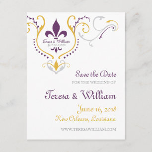 Reserve A Data Fleur de Lis Salve a Data