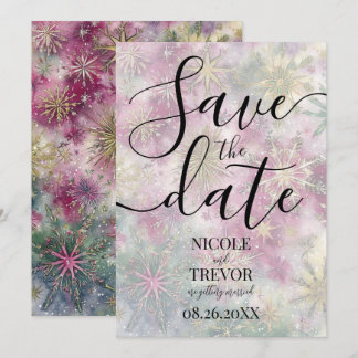 Reserve A Data Flocos de Neve de Celebração Personalizados Casame