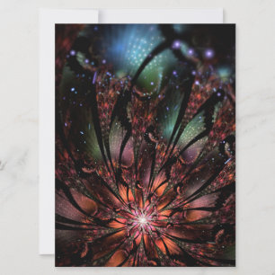 Reserve A Data Flor de fantasia fractal macia e tenra