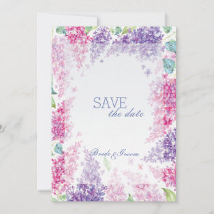 Reserve A Data Flor Lilac-primavera SALVE a data