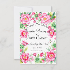 Reserve A Data Flor Rosa Flat Salve A Placa Date