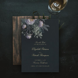 Reserve A Data Florais Vintage, Casamento de Peony Romântico Escu
