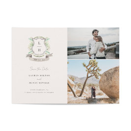 Reserve A Data Floral Crest Wedding