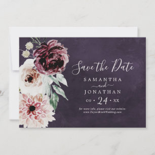 Reserve A Data Floral Romance Plum Horizontal