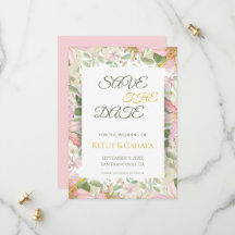 Floral rosa elegante