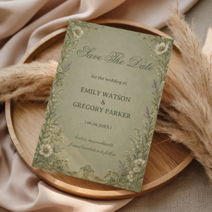 Reserve A Data Floral Salvia Vintage