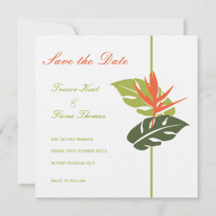 Reserve A Data Floral Tropical Salve a Data