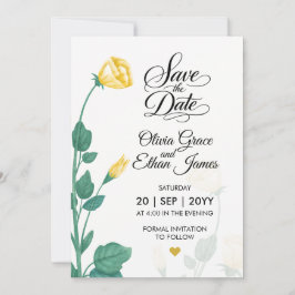 Reserve A Data Flores Amarelas Design Floral