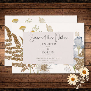 Reserve A Data Flores selvagens no Casamento de Creme