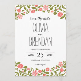 Reserve A Data Flores silvestres | Salvar a data