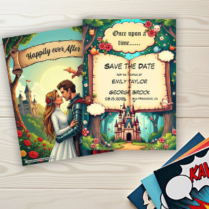 Reserve A Data Floresta de Contos de Fadas Castelo Casamento de C