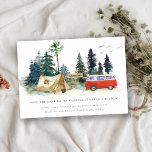 Reserve A Data Floresta de Pinheiros de Aquarela Russa Elegante<br><div class="desc">Elegante Camping Watercolor Pine Forest Theme Collection. - É um elegante script watercolor Ilustração de pinheiros florestais com carrinha de camper, tenda e cartaz de acampamento, perfeito para o seu casamento e festas no lado do acampamento. É muito fácil personalizar, com seus detalhes pessoais. Se você precisar de outro produto...</div>