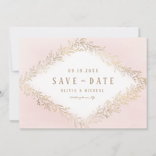 Reserve A Data Folhagem botânica de ouro escamoteada Elegante sal